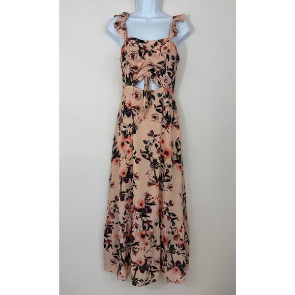 Chelsea28 Dresses & Skirts - Chelsea28 Floral Milkmaid Midi Dress XS